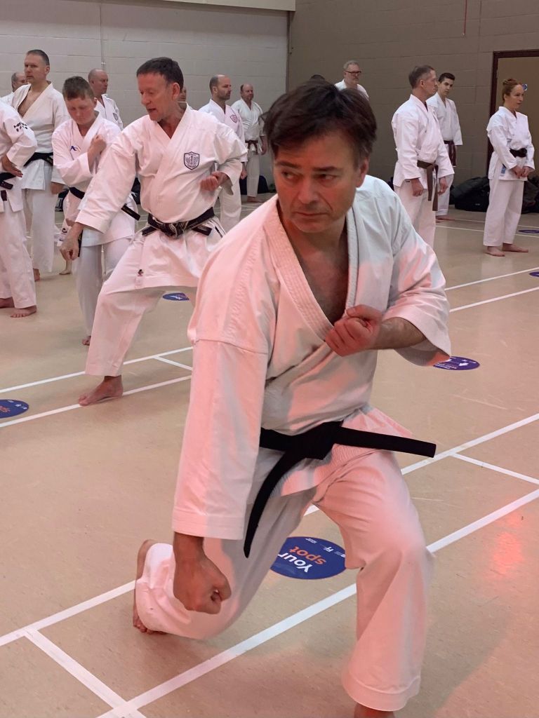 Kata training Wanshu